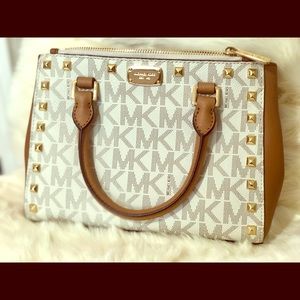 Monogram Michael Kors logo handbag